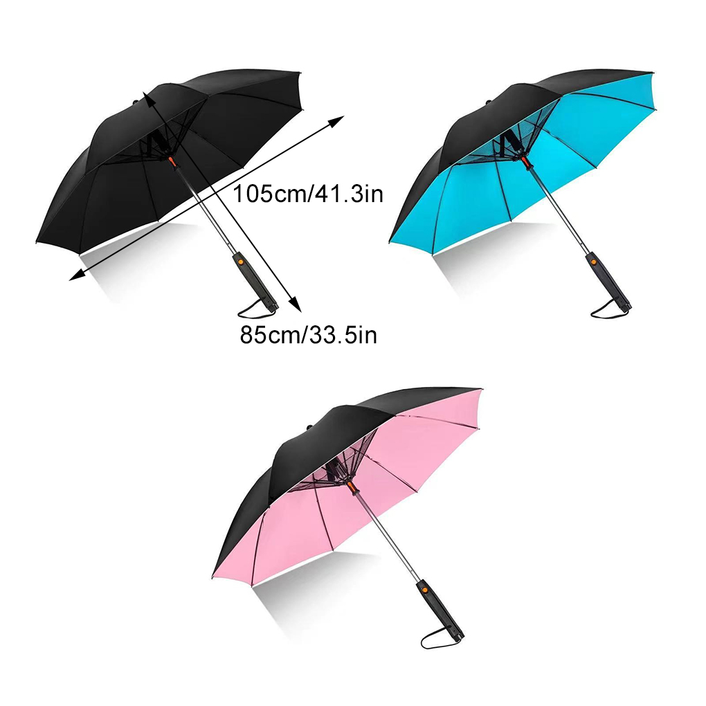 Draagbare USB Oplaadbare Paraplu Met Ventilator En Mist Spray 3 in 1 Koeling Zomer Zonnescherm Fan Bumbershoot Uv Blokkerende Paraplu