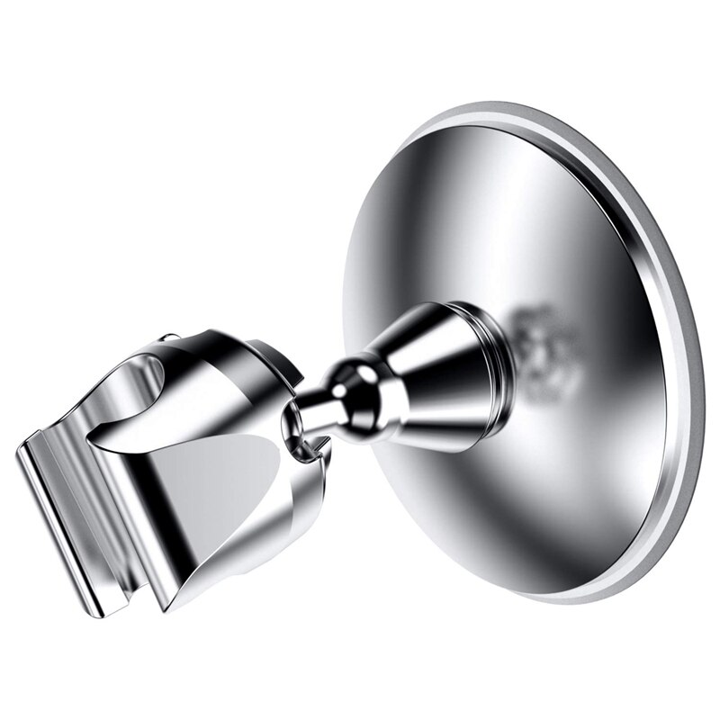 Praktische Boutique Vacuüm Zuignap Douchekop Houder Verstelbare Handheld Douchekop Houder, Bidet Sproeier Herbruikbare Removabl: Default Title