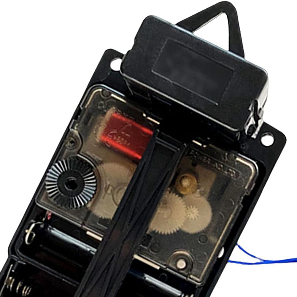 Quarz pendel uhrwerk mit schwarzen Zeigern mit Spieluhr lautsprecher batterie betriebener Melodie mechanismus für DIY-Uhr