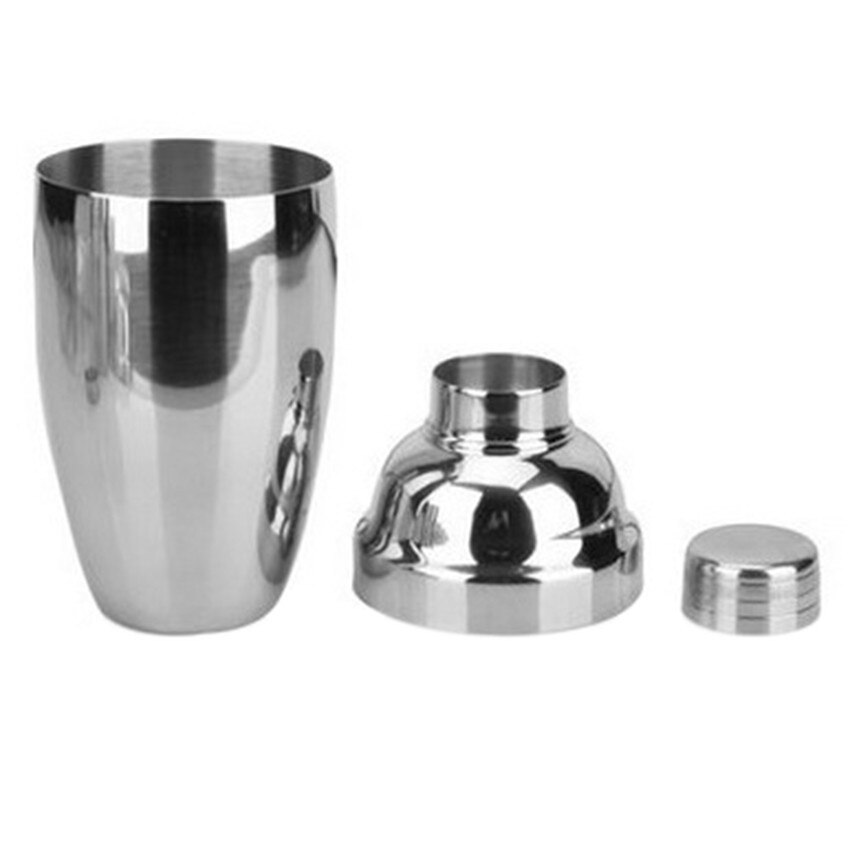 Cocktail Shaker Stainless Steel Cocktail Mixer Wine Martini Drinking Style Shaker For Party Bar Tool