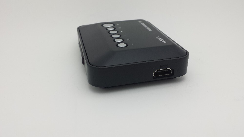 JEDX mp018 Full HD 1080 P Media player RM MKV H.264 de AV HDMI tarjeta SD de soporte de hasta 32 GB USB2.0 anfitrión