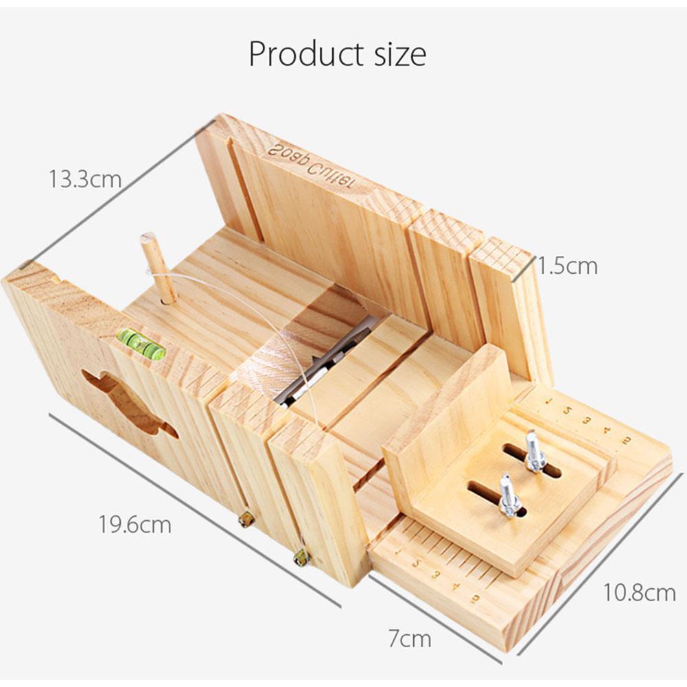 Multifunktionelt træ sæbeskæreboks nøjagtig trådskæring justerbar frontplade