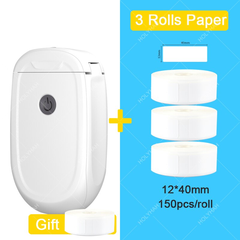 P11 L11 Portable Label Maker Machine Mini Pocket Thermal Label Printer Bluetooth Price DIY Date Sticker Label Machine: Printer 3 1240