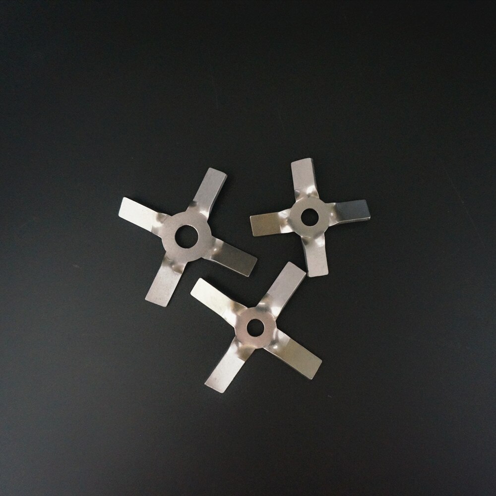 1pcs lab stainless steel DIA40mm to 100mm four blade propeller, cross paddle for lab stirrer mixer blender machine