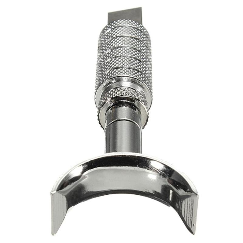 DIY Handmade Adjustable Swivel Leather Tools Silver Copper Rotating Carving Knife Blade Sewing Leatherworking Tools Accessory