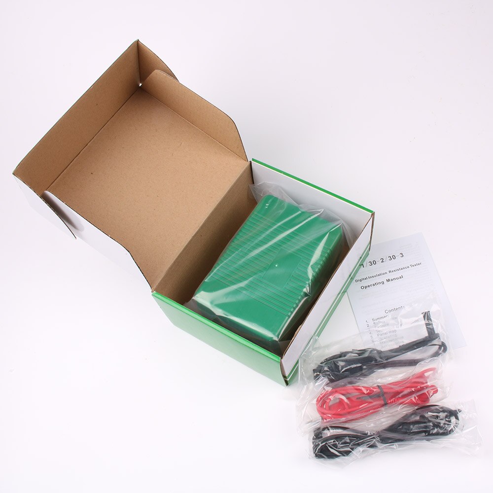 tester meter DY30-2 2500V ohm Digital Insulation Resistance Tester Megger Megohmmeter without battery