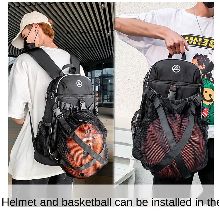 Koreanische Ausführung der Netz tasche Basketball tasche neue multi-funktionale ausbildung Schüler schule tasche Basketball Rucksack