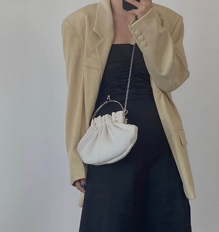 Dames kleine tas pu leer vintage handtas hobo's slip dames casual schouder messenger cross body tas clip tas tyy 7