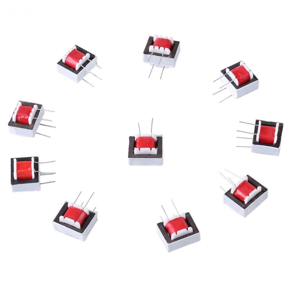 10pcs/pack Isolation Audio Transformer 600 : 600 Ohm 1:1 EI14 Transformer Ringing