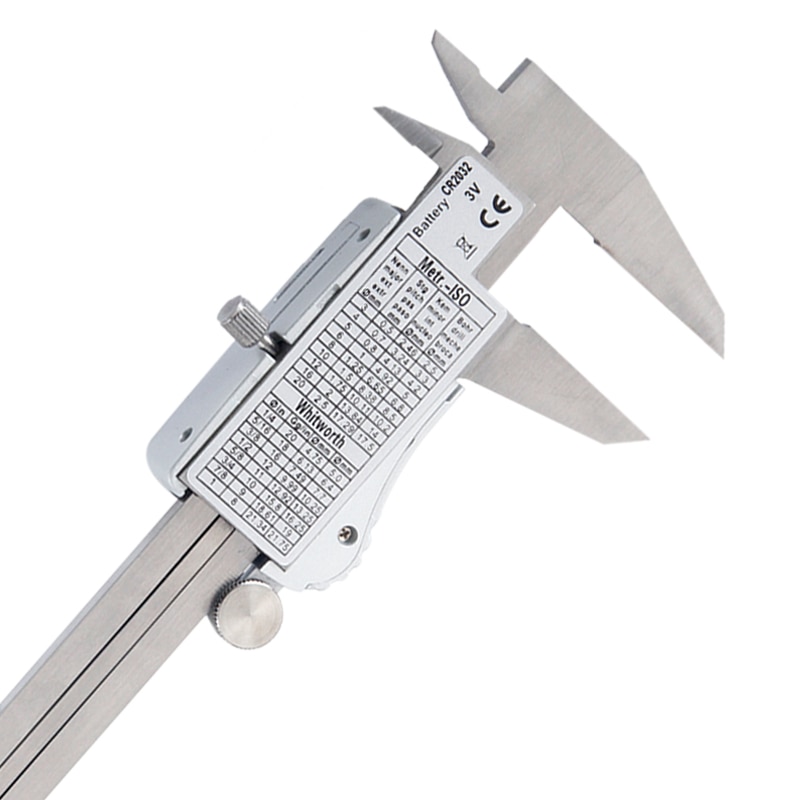 RUITOOL Digital Caliper 0-150mm Metric/Inch/Fraction Electronic Vernier Calipers Stainless Steel Micrometer Measuring tools