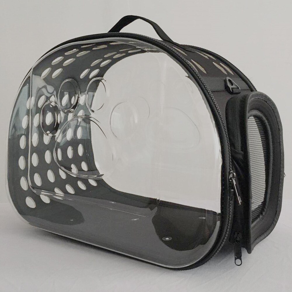 Transparante Pet Tas Mode Kat Tas Andreaskruis Huisdier Out Bag Opvouwbare Wasbare Vier Seizoenen Universele Comfortabele En Ruime