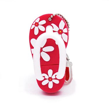 SHANDIAN Estate mini Slipper USB Flash Drive scarpa pen drive Regalo Bello del fumetto pendrive 4GB/32GB/64GB usb del bastone del regalo di Modo: 64GB / Pink