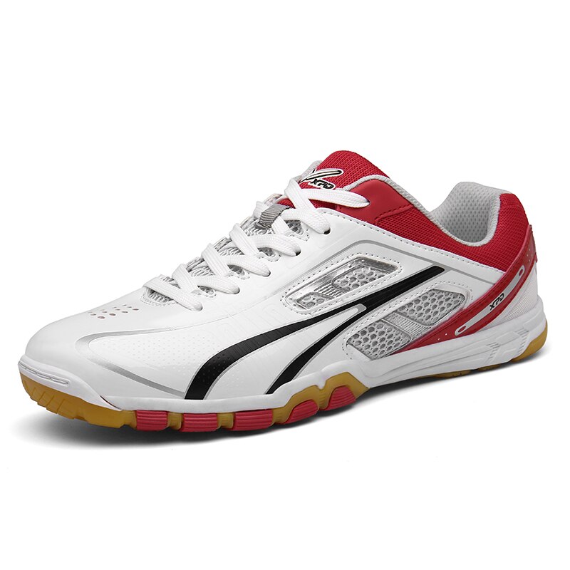 Mannen Badminton Schoenen Mannen Anti-Gladde Sport Schoenen Voor Mannen Sneakers Mannen Tennis Schoenen Zapatillas Hombre Deportiva: Rood / 7