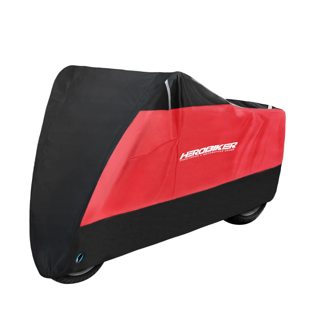 Cubierta de lona para motocicleta, cubierta de tela para moto Scooter, Protector impermeable a prueba de lluvia para bicicleta, caja para bicicleta, tienda