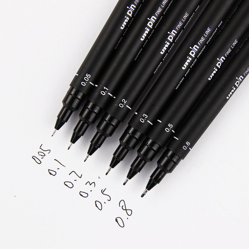 Pluma Razor 1 Uds punta fina pluma de dibujo 0,05, 0,1, 0,2, 0... – Grandado