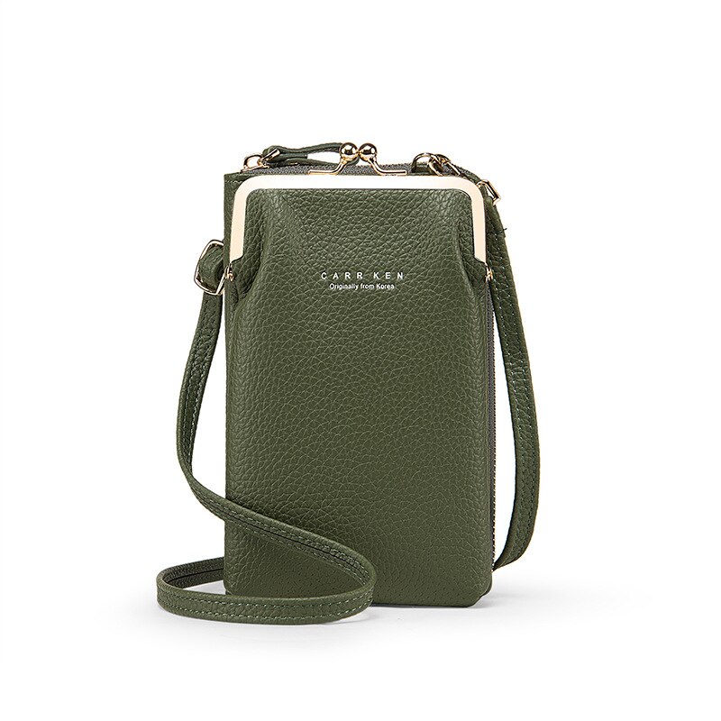 Crossbody Cell Phone Shoulder Bag PU Leather Cellphone Bag Daily Use Card Holder Mini Summer Shoulder Bag For Women Wallet: 05