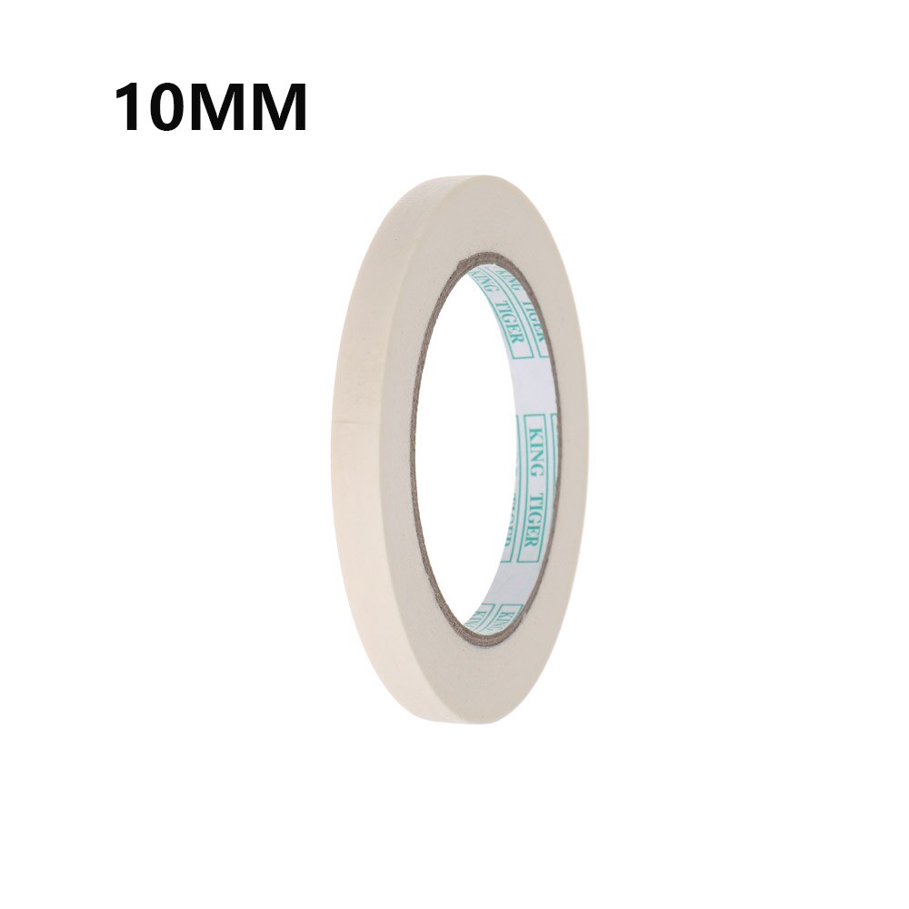 50M/Roll Diy Craft Lijm Schilderen Papier Borstel Verf Tape Beschrijfbare Anti-Vuile Afplakband Huis Renovatie auto Sticker: Rood