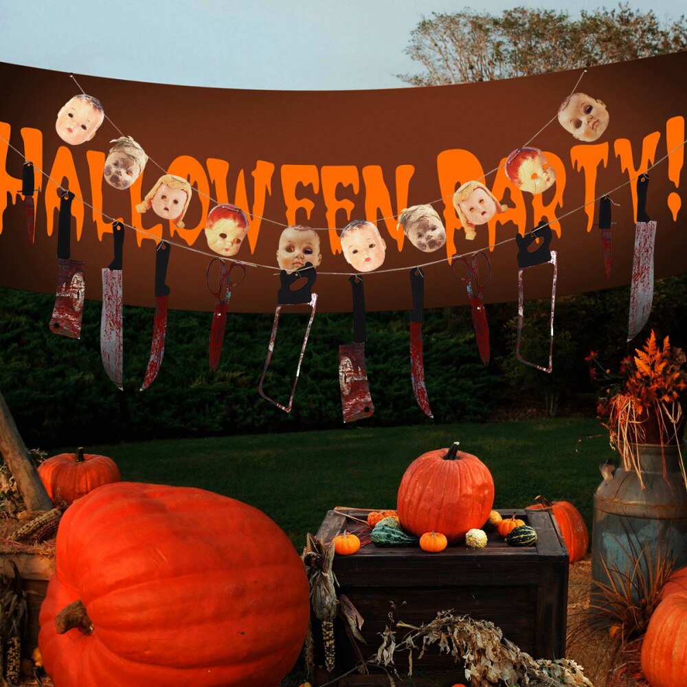 1 Set Portable Practical Backdrop Banner Party Decor for Hotel Home Office