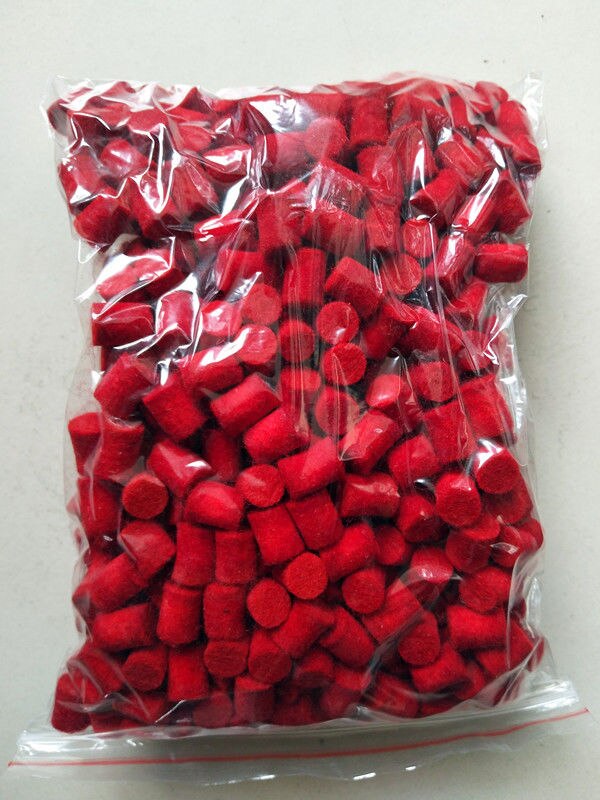 20 Pcs Saxofoon Vilt Kolom Rode Kleur Sax Accessoires