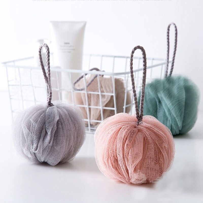 Éponge de bain à bulles, Gel douche, éponge moussante, maille exfoliante, lavage de la peau, gant de toilette, soins du corps, nettoyage, outils de salle de bain