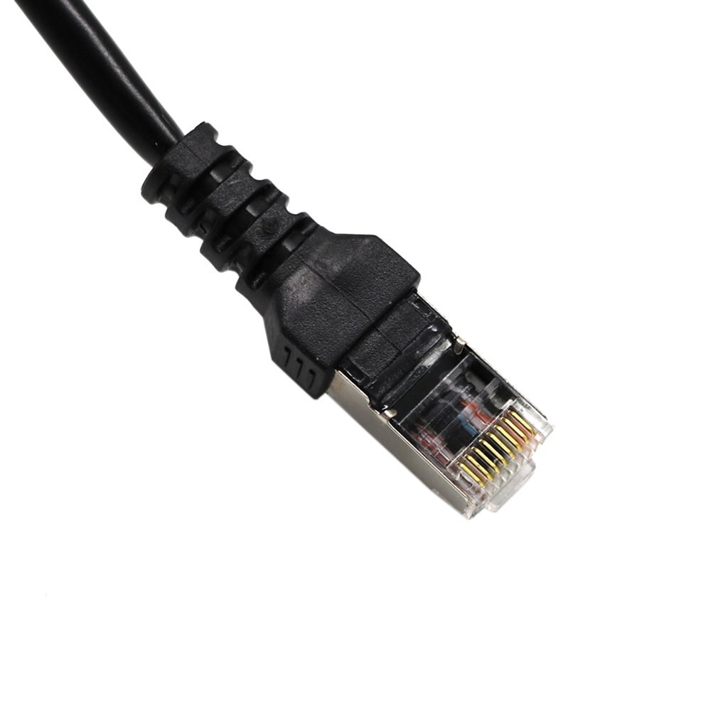 Splitter Ethernet RJ45 Cable Adapter 1 Male To 3 Female Port LAN Network Connector Wire Ethernet RJ45 Cable Adapter