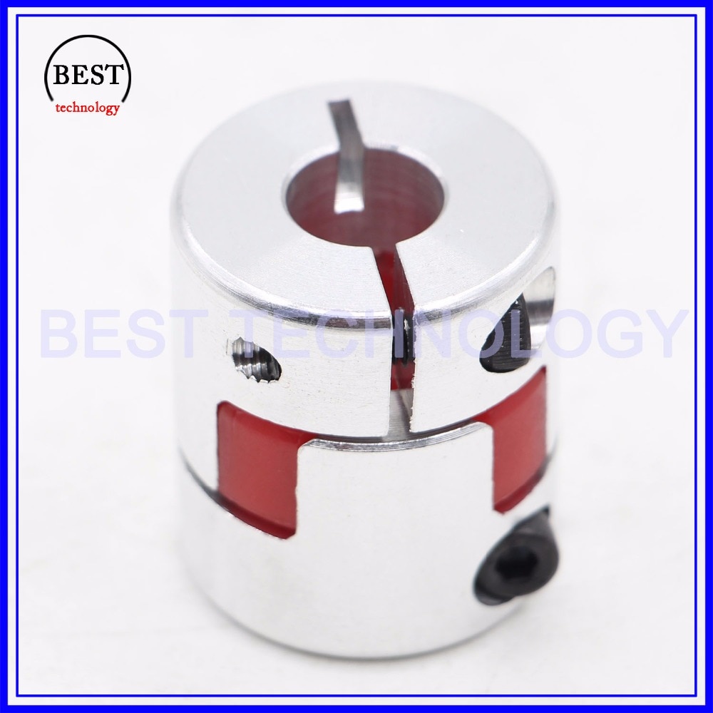 3pcs D=30mm L=40mm Jaw Flexible Coupling Plum coupling Spider Coupler Inner hole 14 to 15 mm 6/7/8/9/10/11/12/12.7/13/14/15