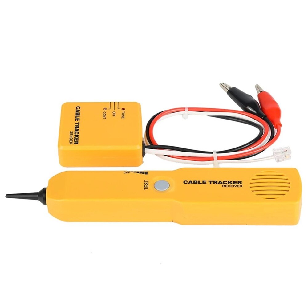 RJ11 Network Telephone Wire Cable Tester Toner Tracker Diagnose Tone Line Finder Detector Networking Tools