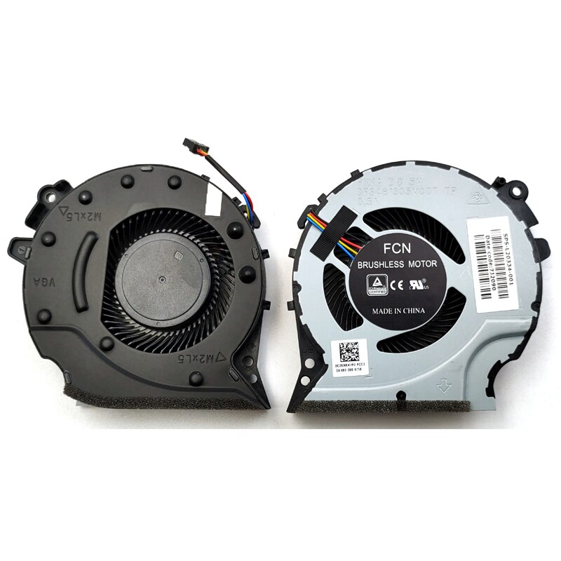 For HP Pavilion Gaming 15-CX 15-CX0020NR 15-CX0030NR 15-CX0056WM 15-CX0060TX 15-CX0061TX 15-CX0077WM Laptop GPU Cooling Fan