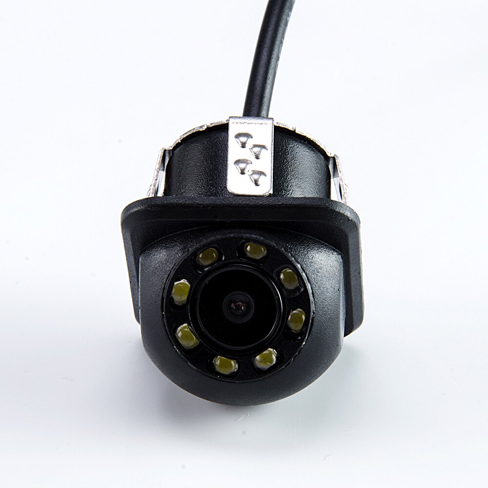 Sinovcle backkamera backkamera bil (med/utan led) mini vattentät parkeringshjälp backning back hd ccd kabel