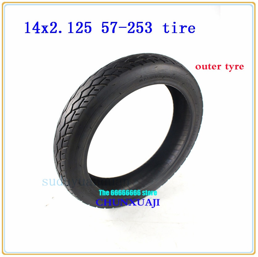 57-253 tube 14x2.125 tire fits for Folding electric bicycle, children's bicycle,e-Bike 14*2.125 tyre inner tube 14'' wheel tyre