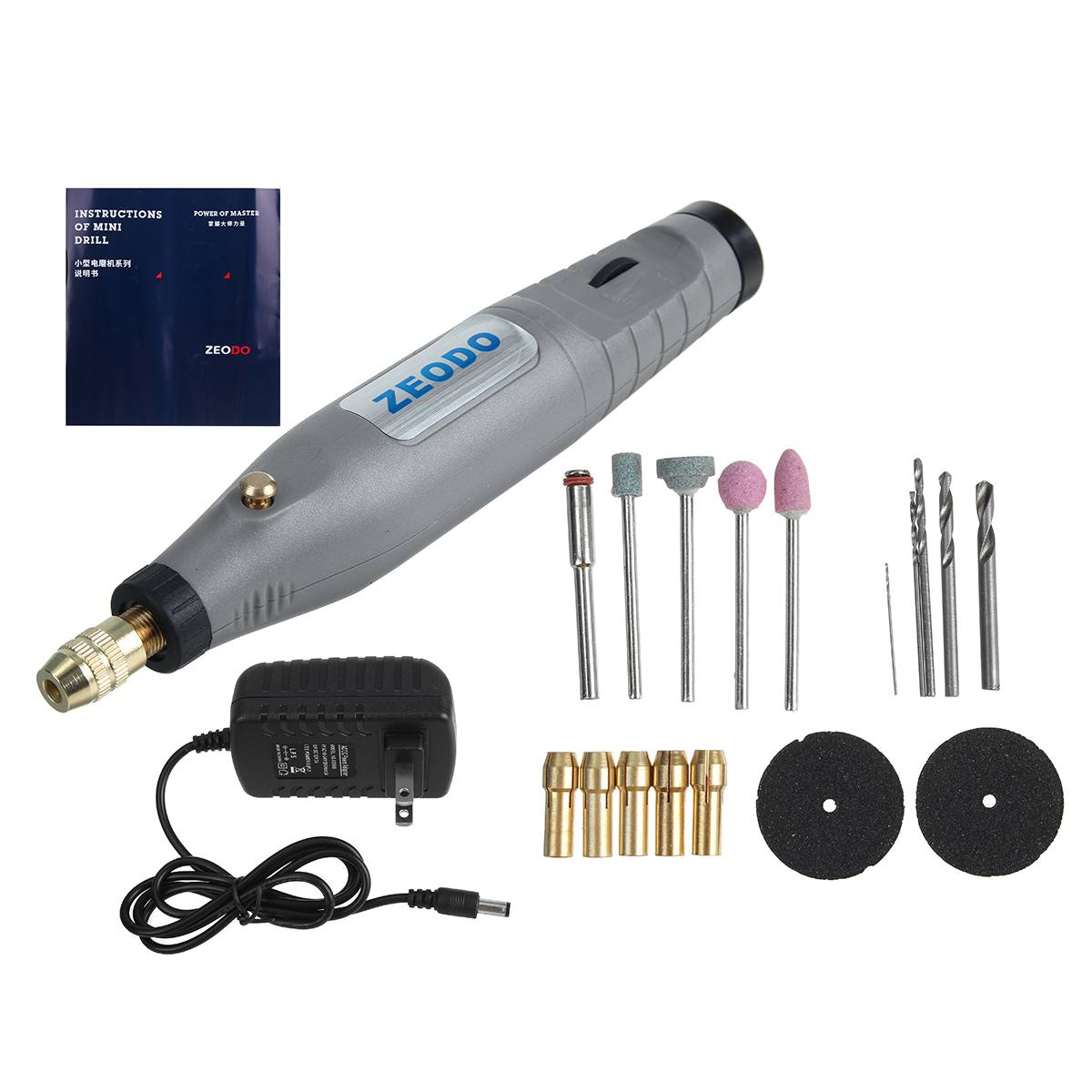 18V Engraving Pen Cordless Grinder Mini Drill Rotary tool With Grinding Accessories Set Multifunction Mini Engraving Pen: POA7719026