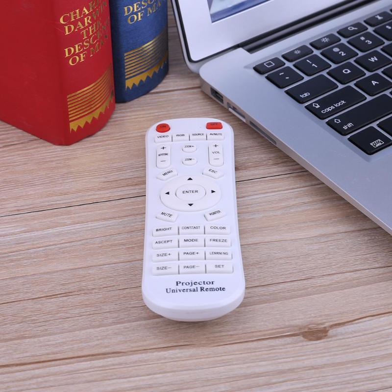 Universal Projector Remote Control Replacement Accessories for Epson Hitachi Sony Samsung Sharp Toshiba Video Player Projector