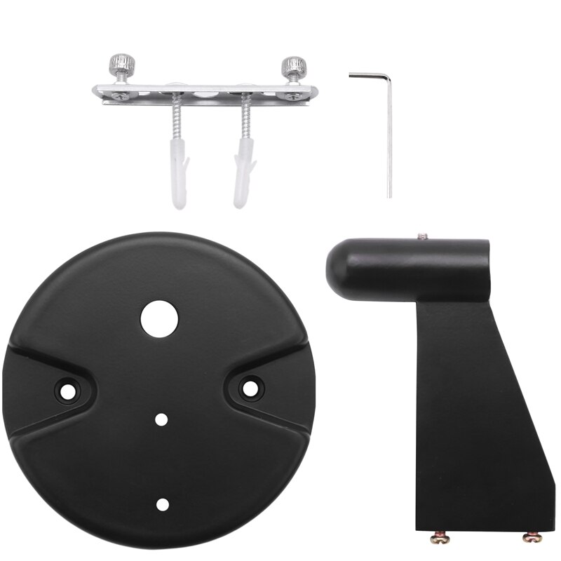 Wall Mount Voor Suspension Boom Arm, Ronde Plaat En Bevestigen Houder Stuk Compatibel Met Microfoon Stand, webcam Sta