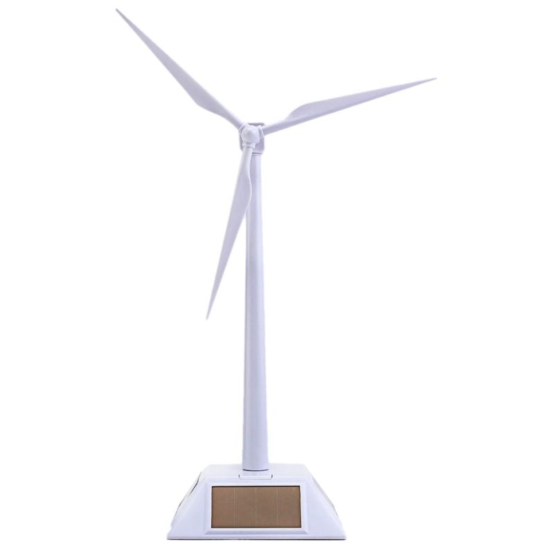 2 In 1 Solar Windturbine Generator Model En Tentoonstelling Stand Windmolen Educatief Montage Kit Desktop Decoratio Kinderen Speelgoed