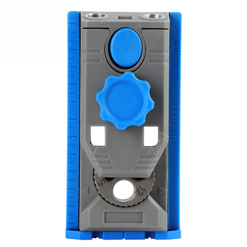 Mini Guide de perçage de trous pour le bois, outil de repérage de la menuiserie pour percer des trous et Oblique de 6/8/12mm