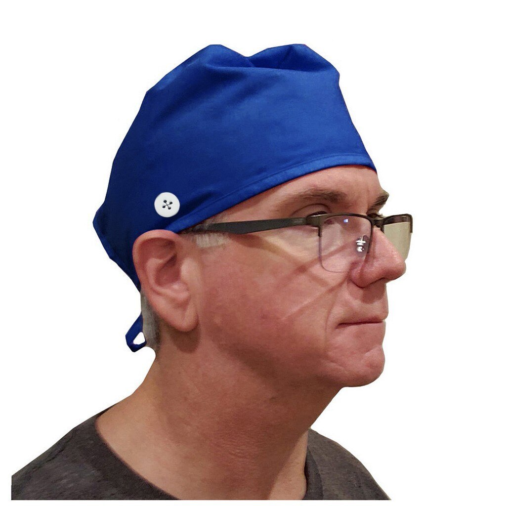 Women Men Cap Nurse Adjustable Mask Caps With Butt... – Grandado