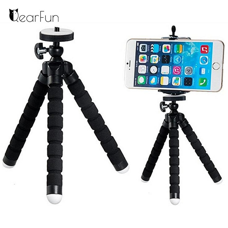 Mini Flexibele Spons Octopus Statief Voor Iphone Samsung Xiaomi Huawei Smartphone Tripod Stand Houder Voor Gopro Camera Dslr Mount