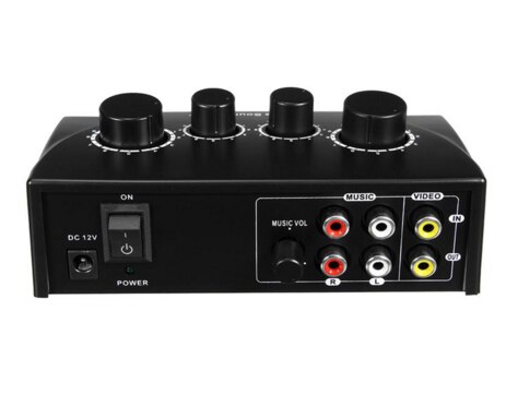 Karaoke Sound Mixer Audio System Portable Mini Digital Audio Sound Karaoke Machine Echo Mixer System