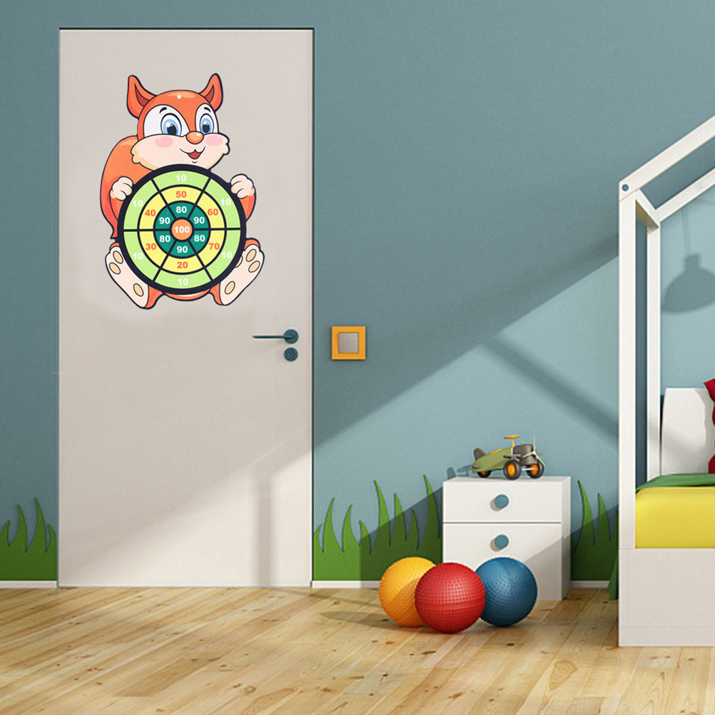 1 Set Mooie Cartoon Sticky Dart Game Set Creatieve Gooien Voor Kind