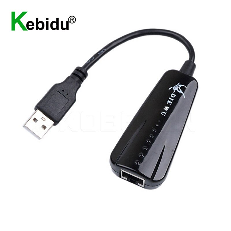 USB Ethernet Adapter USB 2.0 To Rj45 Ethernet Lan 10/100M Network Card USB Lan Adapter for Macbook Windows 7 8 10