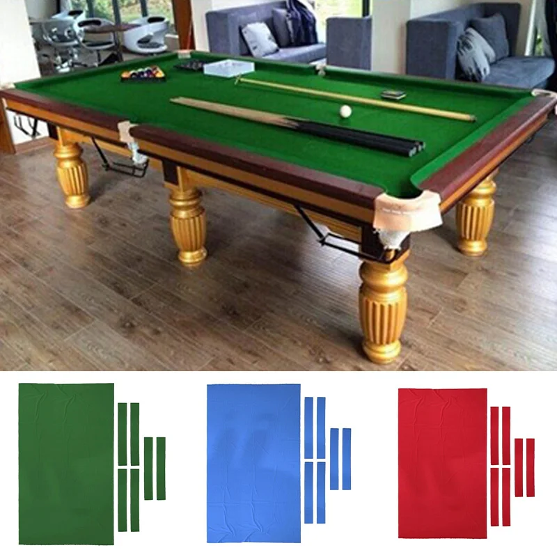 7/8/9FT Billiard Pool Table Felt Cloth Durable Pool Table Cloth Billiard Table Felt Room Billiard Pool Felt Cloth