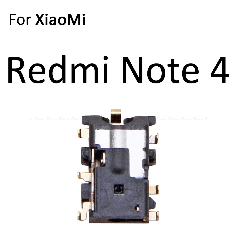 Ear Earphone Headphone Jack Audio Port Connector Flex Repair Parts For XiaoMi Redmi Note 5A 4X 4A 4 3 Pro: For Redmi Note 4