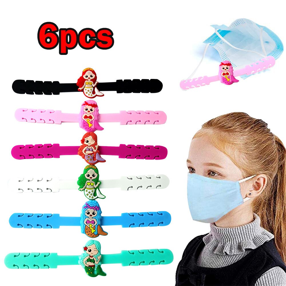 Protector de gancho ajustable para mascarillas, 9 Uds., antideslizante, alivia el dolor de orejas, salvaorejas: A