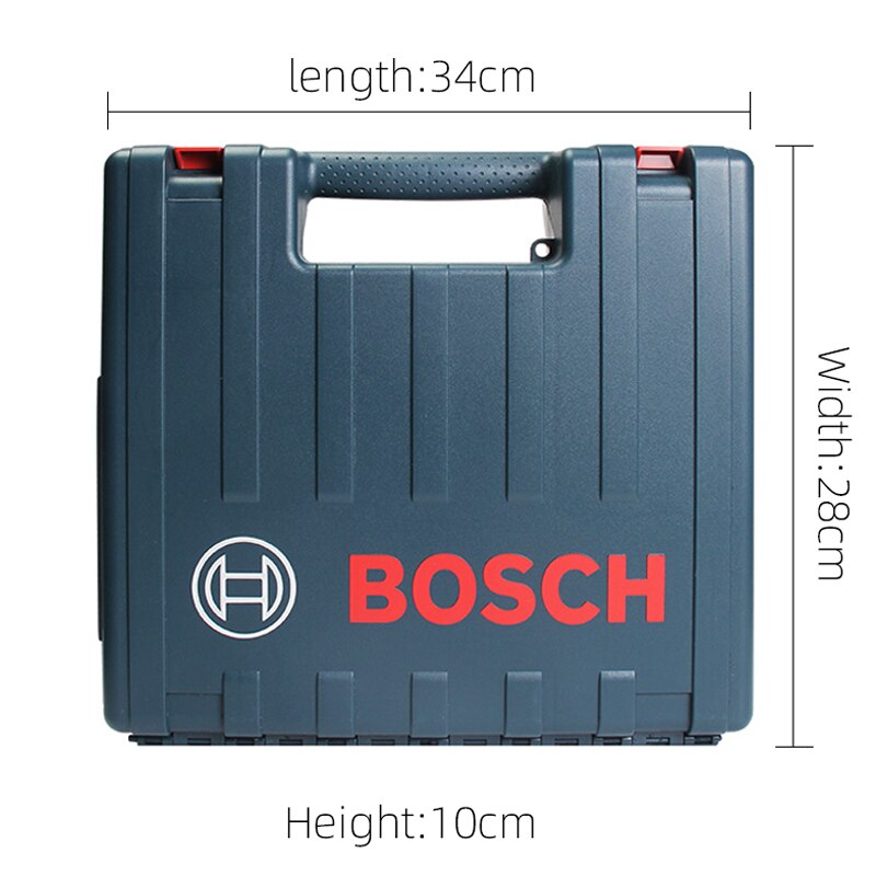 Original Bosch hand drill tool box household multifunctional hardware storage box box box plastic suitcase