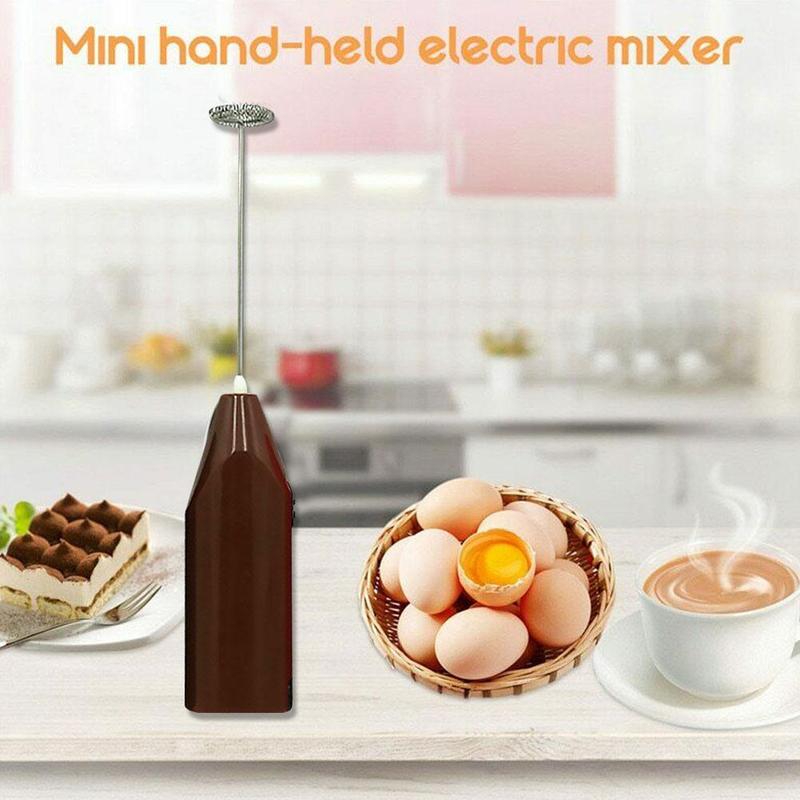 Elektrische Koffie Blender Melk Garde Handheld Elektrische Melkopschuimer Geitenmelk Koffie Blender Elektrische Melkopschuimer