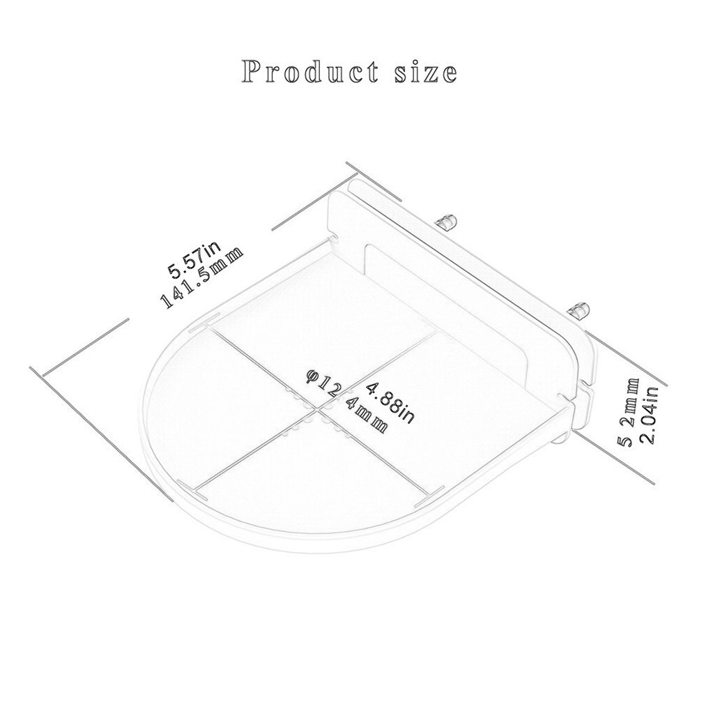 1 sæt egnet til google wifi router vægbeslag rund plade router stativ skiveformet beslag holder