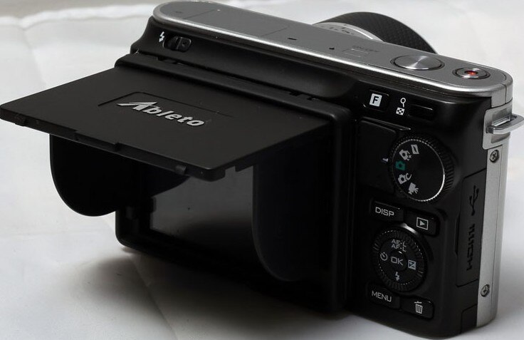 Pare-soleil pare-soleil Lcd pour protection d'écran pare-soleil pare-soleil Lcd pour protection d'écran FUJIFILM X-S1/X-Q1/X-Q2/XF1/X-Pro1