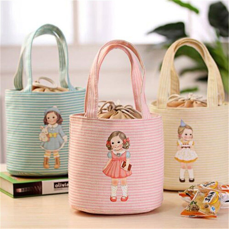 Portable sac à déjeuner thermique isolé boîte à déjeuner fourre-tout pique-nique sac isotherme Bento poche déjeuner conteneur école alimentaire sacs de stockage