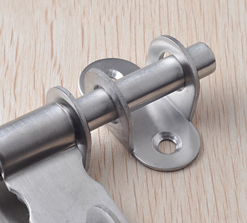 Sliding Bolt Lock Home Hardware, Stainless Steel Door Safety Latch Sliding Lock Barrel Bolt, 1 pcs