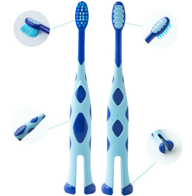 1PC Random Cute Care Cartoon Soft Teeth Toothbrush for 3 Years Old Children Toothbrush Kids